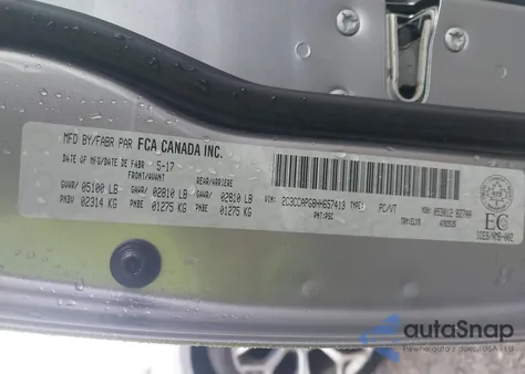 2017 Chrysler 300 C Platinum from USA, damaged, VIN 2C3CCAPG8HH657413